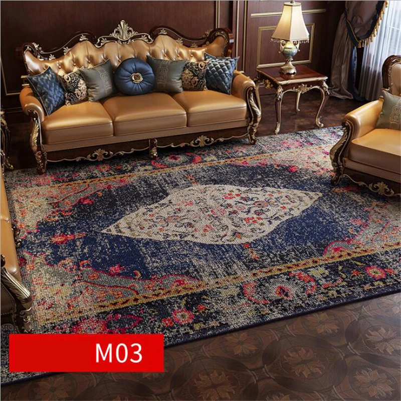 

2019 New Thicker Persia Carpets For Living Room Bedroom Rugs Home Carpet Floor Door Mat Delicate Area Rugs Mats Large Carpet