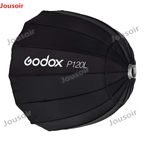 Портативный параболический софтбокс Godox P120L 120 см с креплением Bowens студийная