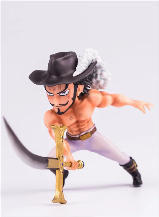 Фигурка Sanji &amp Dracule Mihawk Sir крокодил Usopp из аниме без рубашки модель игрушки |