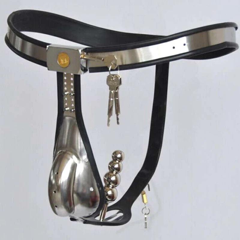 Stainless Steel Male T Big Chastity Belt Cage Device Bondage CB6000 Penis Ring Sex Toys for Man | Красота и здоровье