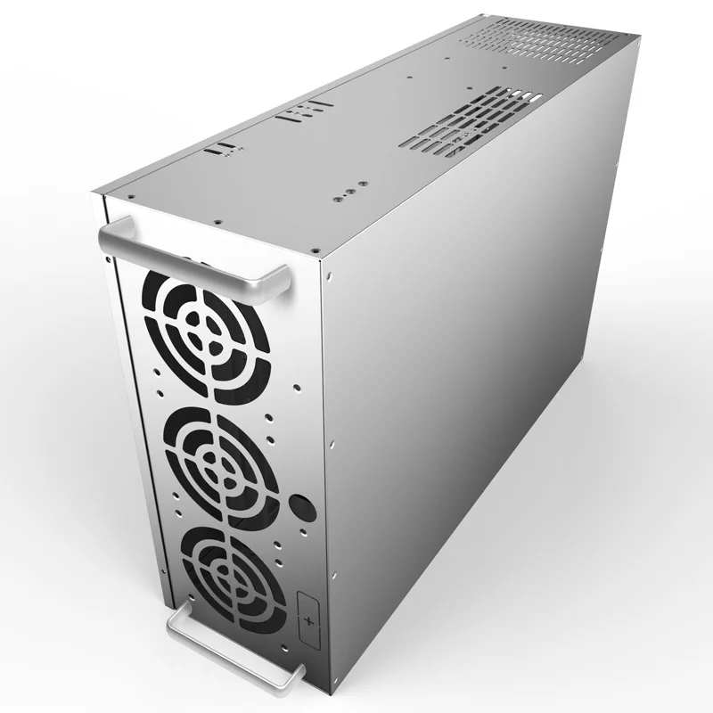 Чехол для майнинга корпус графического процессора ATX 4u 6/8 эфириума биткоинов