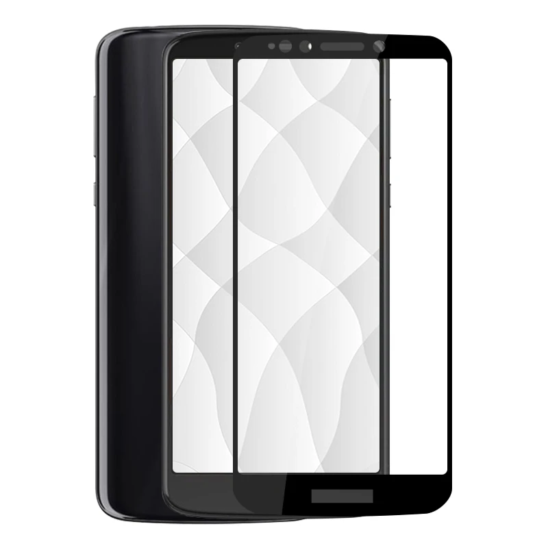 Для Motorola E5 Plus защита экрана закаленное стекло для полное покрытие Защитная