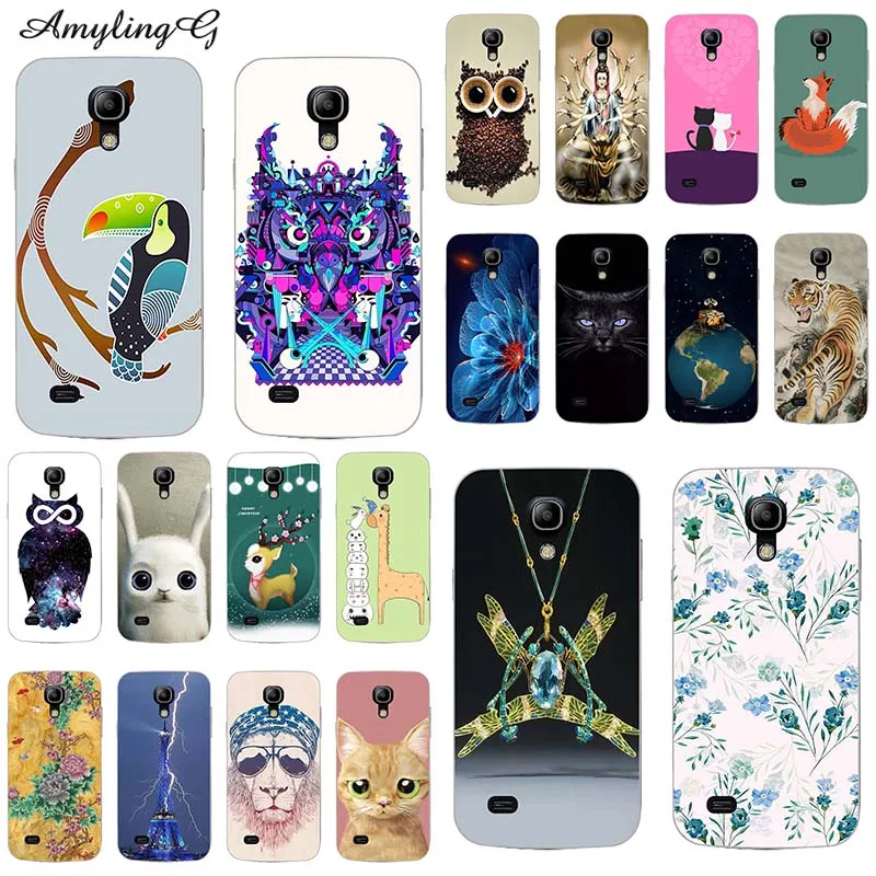 Чехол для Samsung Galaxy S4 Mini /S4Mini цветной Мягкий ТПУ чехол на заднюю панель с