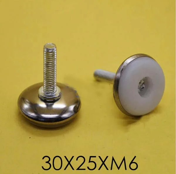 Винтовые регулируемые ножки/Мебельные колодки/ножки ноги M6 * 30*25 мм/M6*30*15 мм