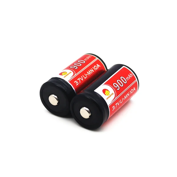 Кнопка Топ 18350 батарея Mainifire IMR 900mah 3 7 V аккумулятор литий ионный (1