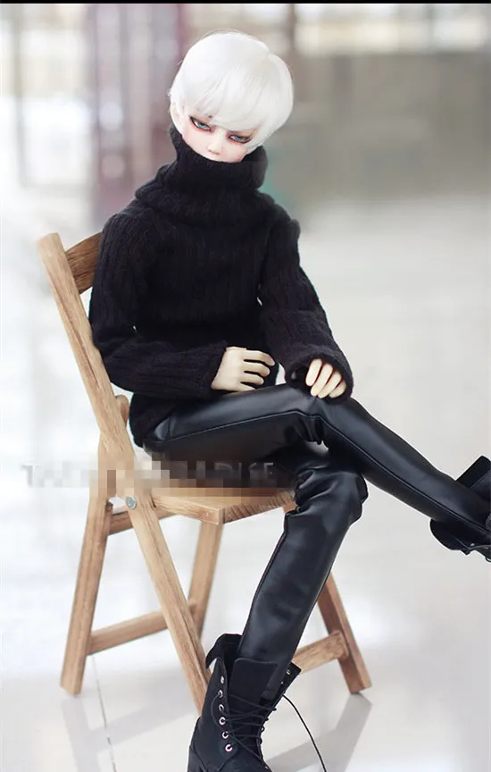 Теплый черный свитер с высоким воротом для BJD 1/4 MSD 1/3 SD10 SD13 SD17 Одежда кукол CMB58 |