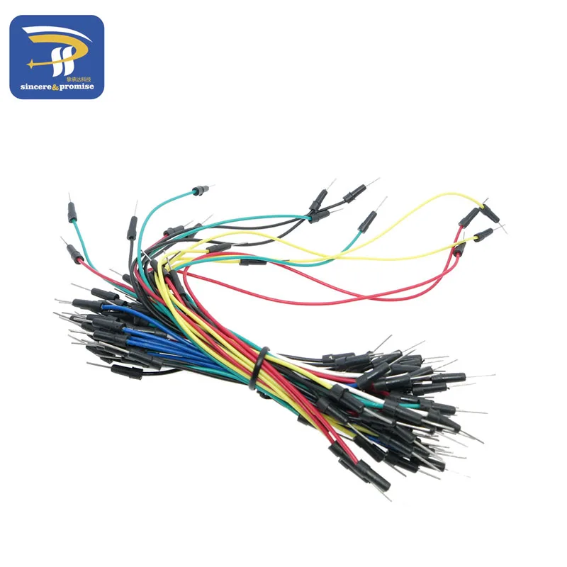 65 шт. новый гибкий макетный Соединительный кабель для Arduino макетной платы|breadboard