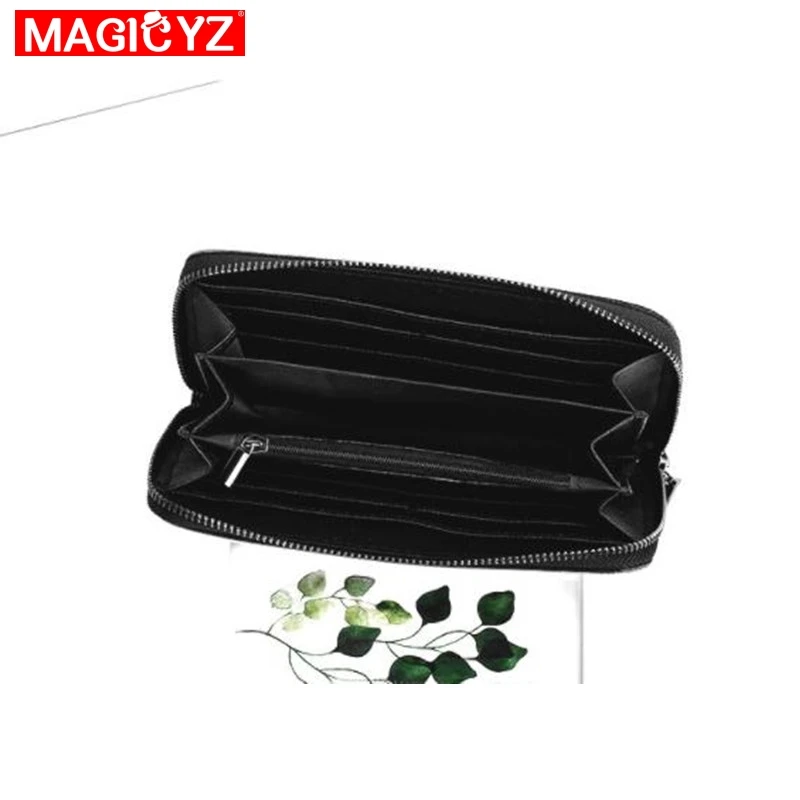 Модные брендовые Светящиеся женские длинные кошельки женский клатч с