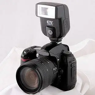 Universal Hot Shoe Sync Port mini Flash Light Speedlite for YI M1 Mirrorless Digital Camera