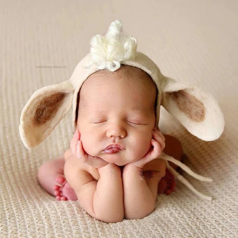 

Детская шляпа, реквизит для фотосъемки, аксессуары для фотосъемки, реквизит для фотосъемки мальчиков и девочек, мультяшный головной убор с животными, Кепка