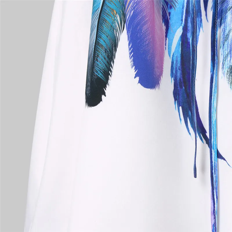 JAYCOSIN женское платье с перьями Повседневное на бретельках сексуальное сарафан