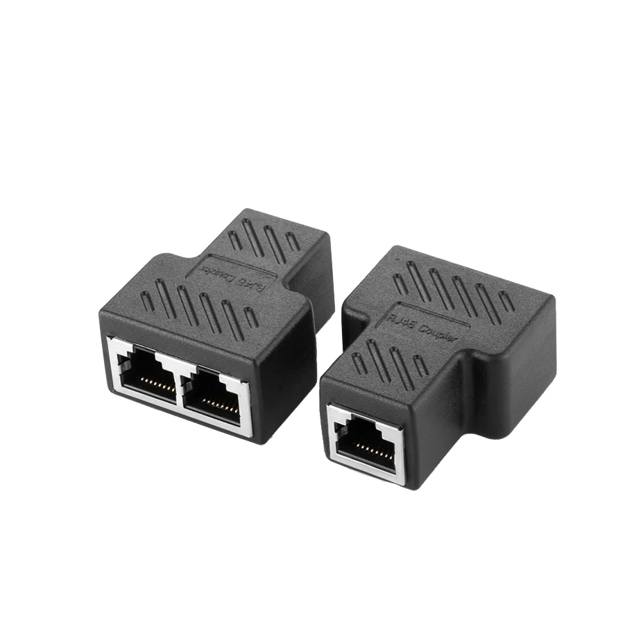 

Сетевой сплиттер Ethernet Cat6/5e RJ45 8P8C, гнездо к гнезду, Разъем LAN, адаптер