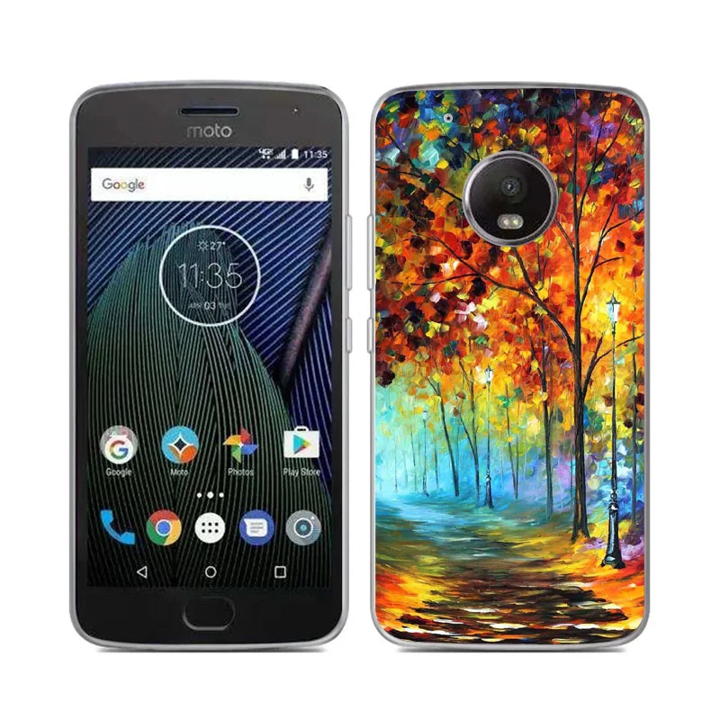 Для Motorola moto G5 чехол накладка на заднюю панель с 3D рельефная мягкая