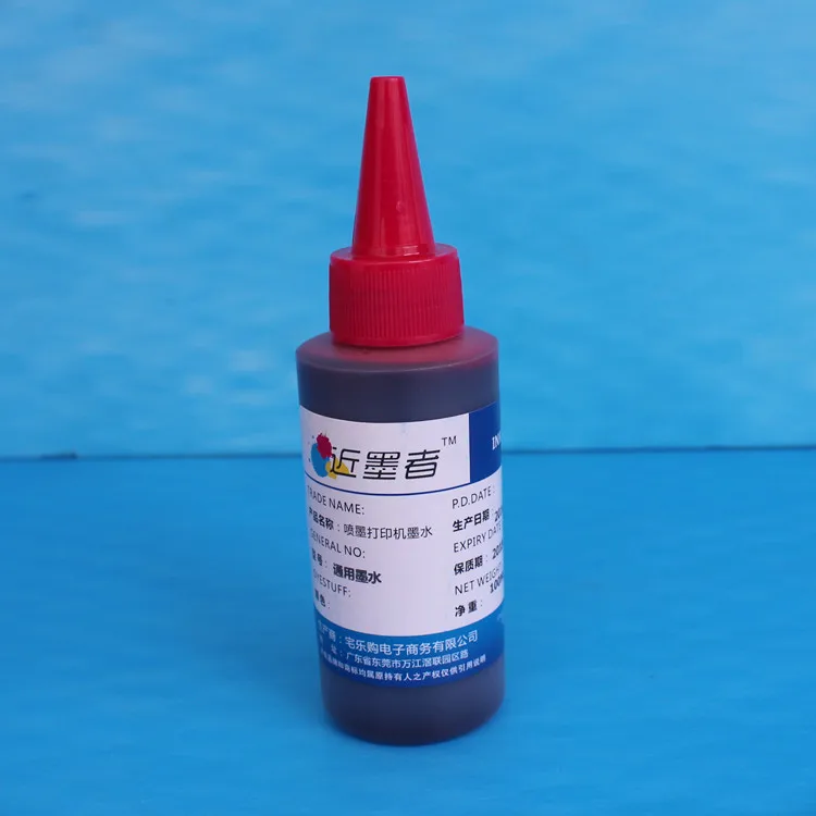 100 мл совместимые универсальные пурпурные чернила для заправки картриджей EPSON Canon