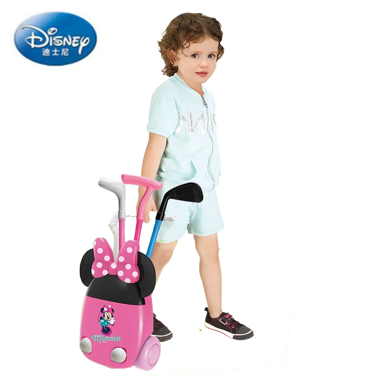 

Disney Outdoor Fun Sports Mickey Minnie Golf ball Set Indoor and Outdoor Fitness Golf toys for children