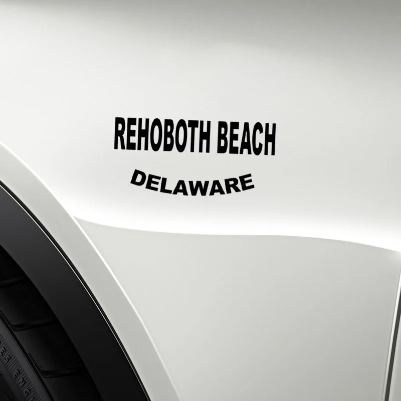 YJZT 14 6 см * 9 REHOBOTH BEACH DELAWARE индивидуальная Автомобильная Наклейка Виниловая