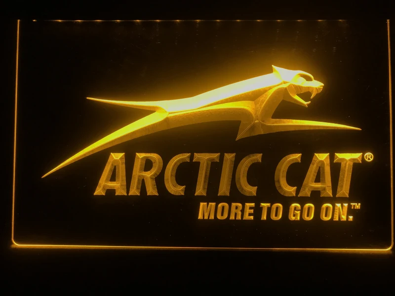 Светодиодный неоновый светильник на снегоходах с логотипом Arctic Cat D129