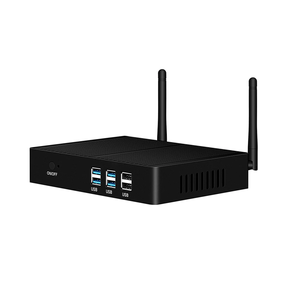 Core i5 7200U i7 5550U Мини ПК Windows 10 HDMI VGA двойной дисплей порт мини HTPC мини компьютер i3 7100U 4K ТВ коробка ПК настольный