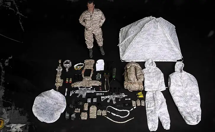 Имитация 1/6 солдат статическая модель M011 холодное пространство боевые