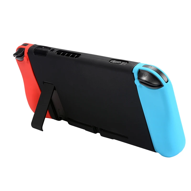 Silicone Case 11 in 1 Cover For Nintend Switch NS Console Joy-Con Protective Skin with Thumb Stick Grip Joystick Caps | Электроника