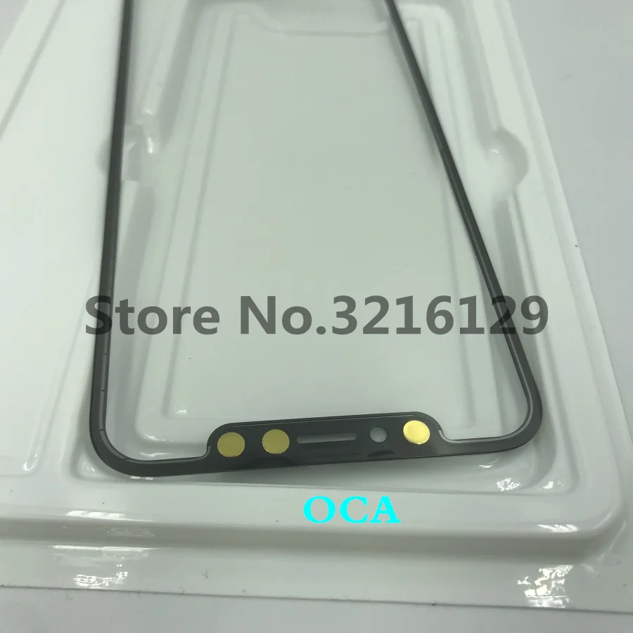 OME предварительно протестированный для всех ios для Apple iPhone X без сварочного сенсорного экрана дигитайзер 5," передняя стеклянная линза внешняя панель гибкий кабель
