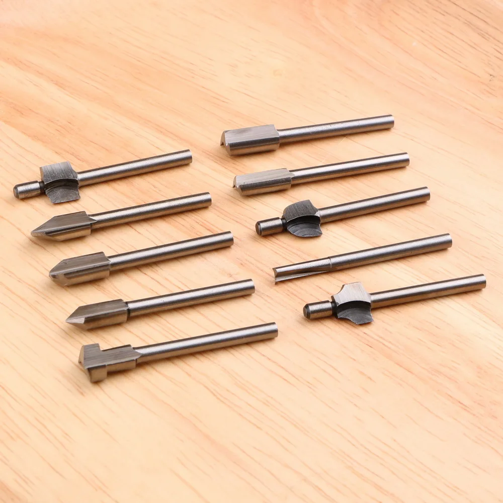 NICEYARD Electric Trimming Machine Fits Dremel Rotary Set Woodworking Cutter Polishing Milling Cutter Engraving Machine