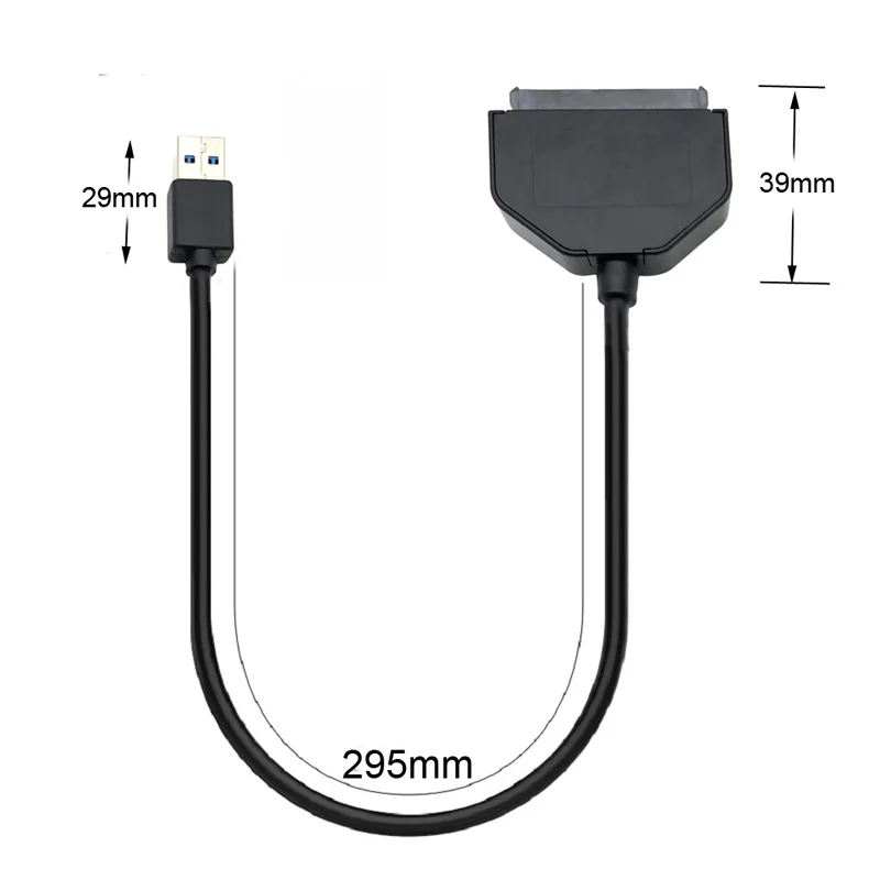 Горячий USB 3 0 SATA кабель адаптер на III конвертер Поддержка UASP до 6 Гбит/с для 2 5