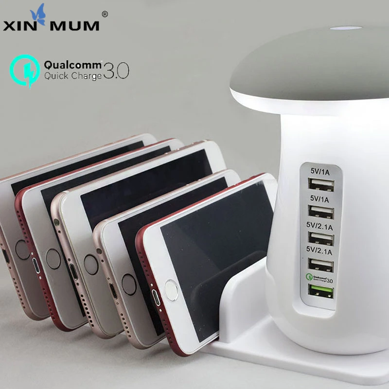 XIN MUM QC3.0 Быстрая Зарядка адаптер быстрой зарядки для iPhone Samsung Xiaomi Huawei и т. д.