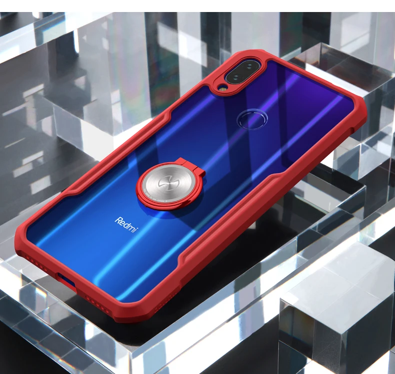 XUNDD Чехол для xiaomi Redmi Note 7 Чехол 7 Pro прозрачный акриловый+ ТПУ чехол для телефона xiaomi K20 Pro mi 9 чехол T Pro кольцо защитный чехол