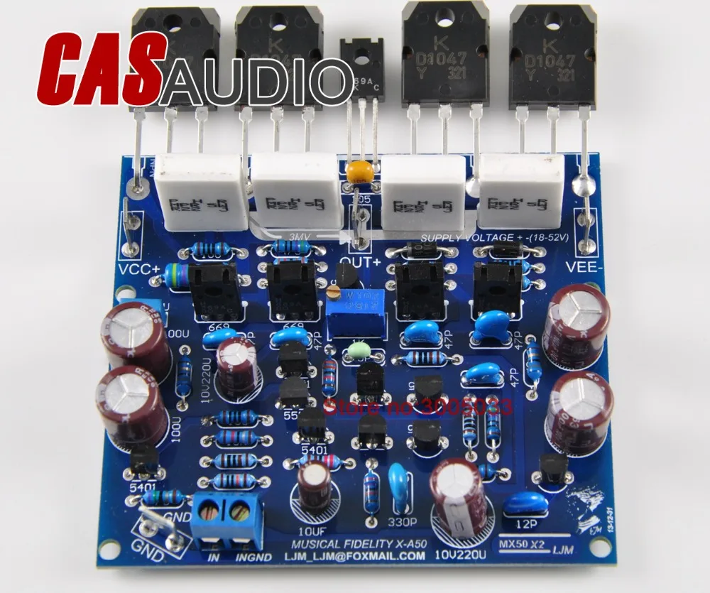 LJM MX50X2 2 шт. MX50 класс AB 100 Вт + усилитель мощности Borad|100w power amplifier|amplifier classpower amplifier |