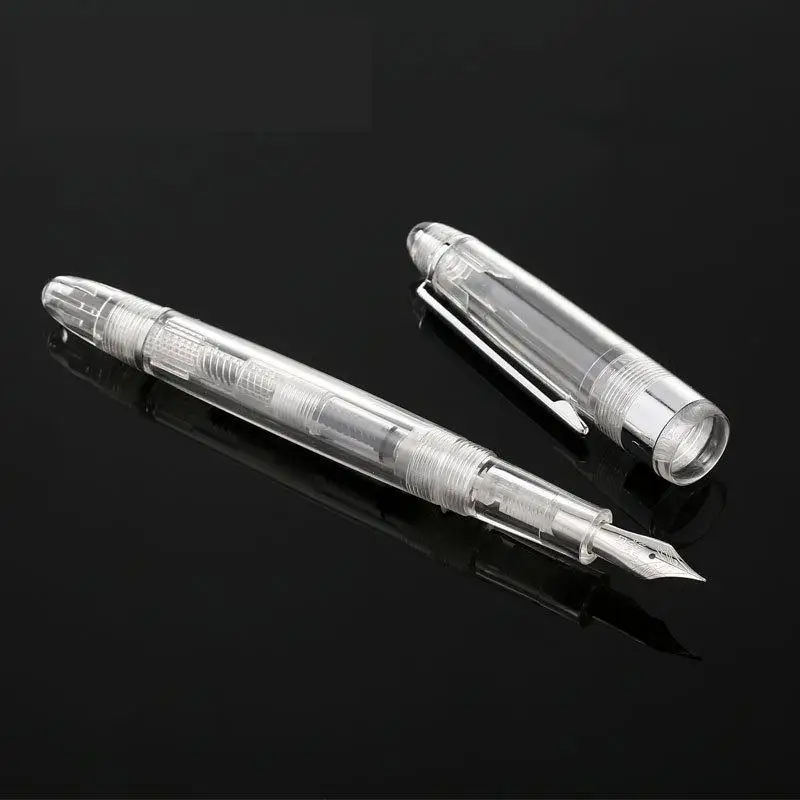 Ручка перьевая прозрачная 0 38 мм с чернилами|pen for capacitive screen|pen energypen top |