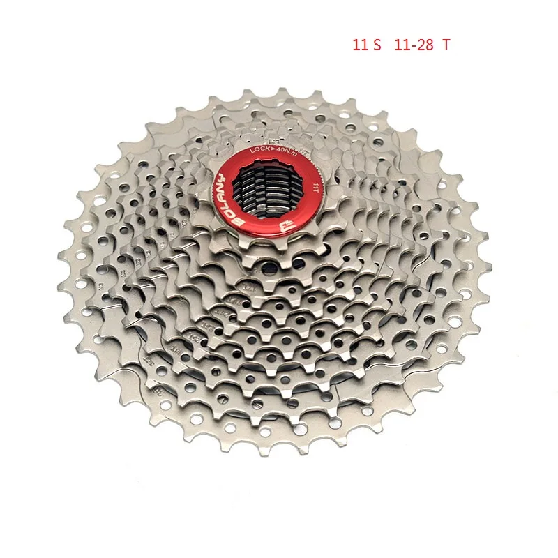 

Road Bike Freewheel 11 Speed 11-28T Freewheel Bicycle 11 22S Cassette Flywheel Sprocket Compatible For Parts 105 5800 UT 6800