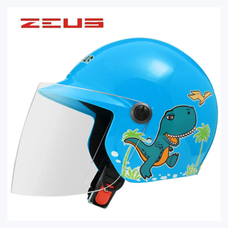 2019 Тайвань ZEUS детский полушлем мотоциклетные Электрические Велосипедные шлемы