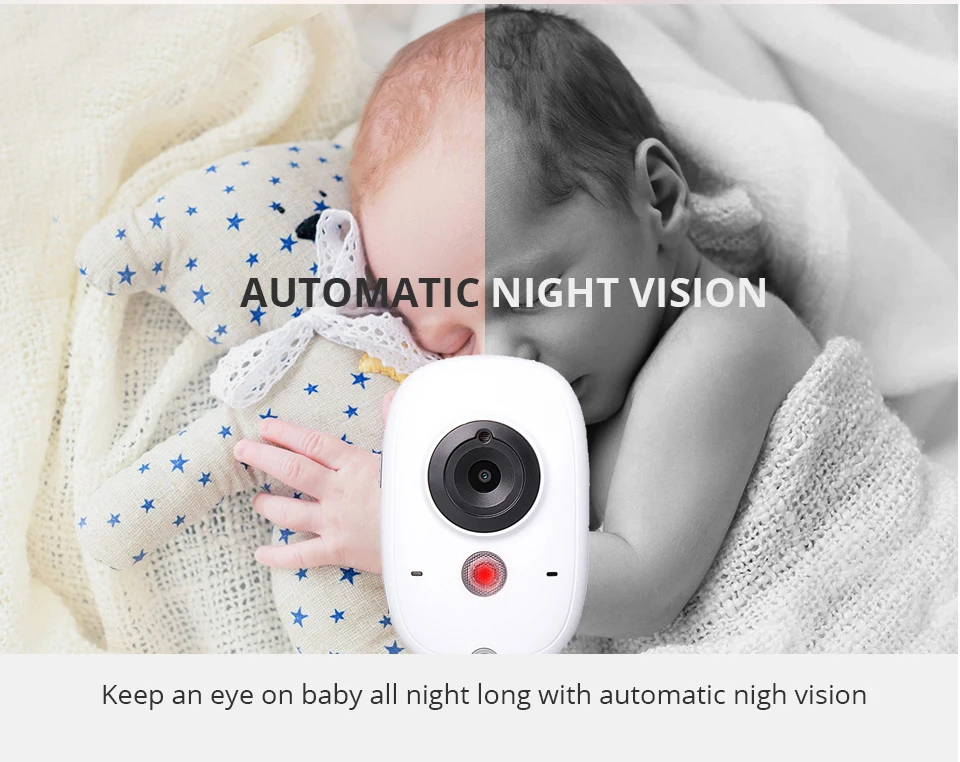 Беспроводная цветная видеоняня VB603 3 2 дюйма камера наблюдения за ребенком