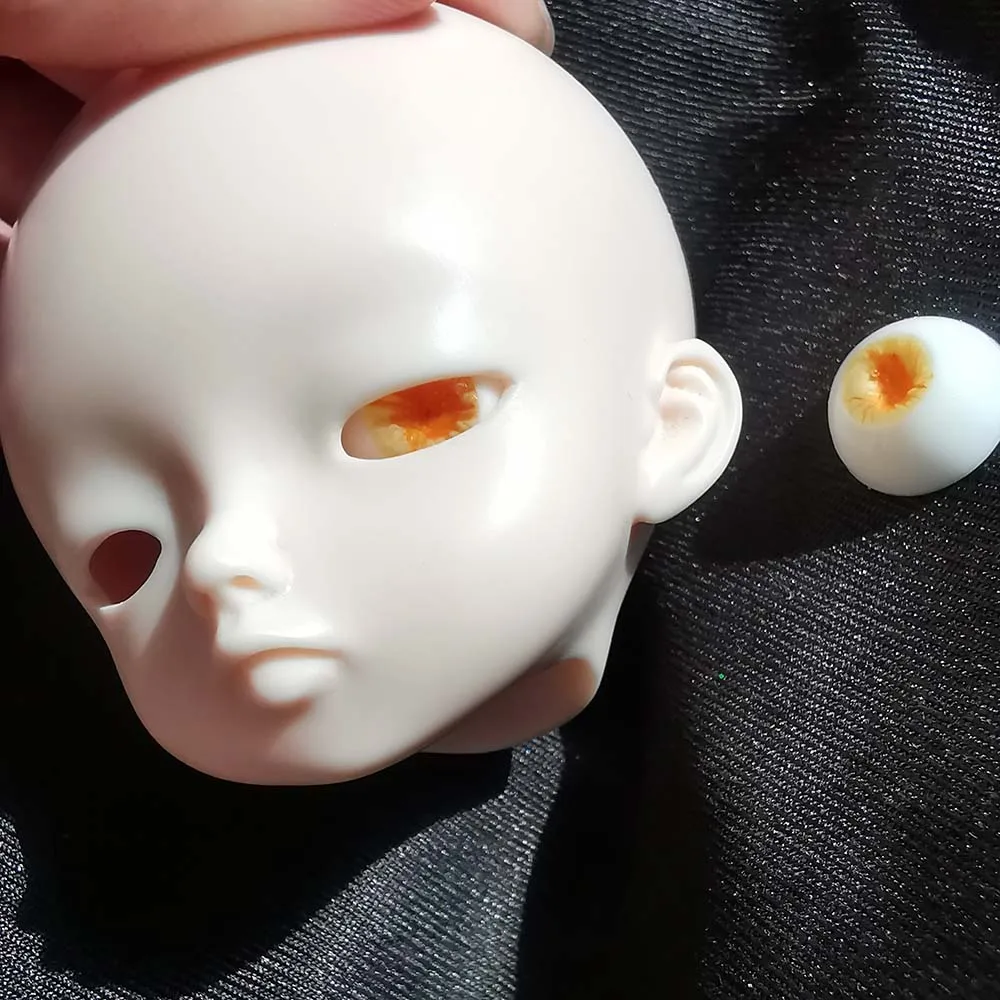 Глаза BJD из смолы ручной работы желтые и оранжевые УФ для глаз 1/3 1/4 1/6 bjd sd LUTS DOD MSD SD