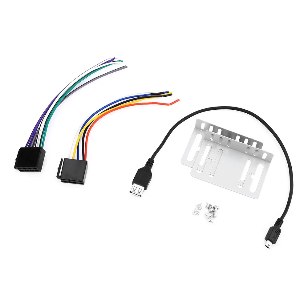 AV870B 2 Din автомобильное радио Bluetooth RDS 7 дюймов HD 1080P TFT сенсорный экран автомобильный
