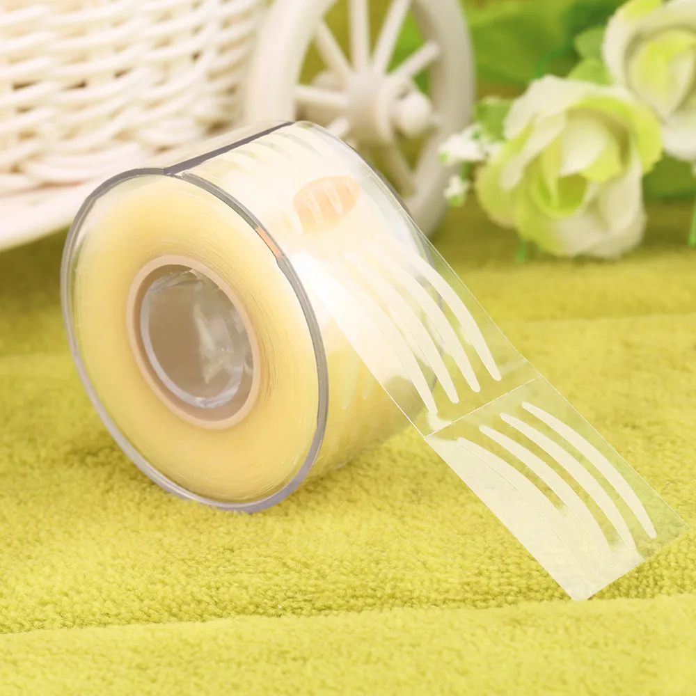 300 Pair Adhesive Invisible Wide/Narrow Double Eyelid Sticker Tape Makeup | Красота и здоровье