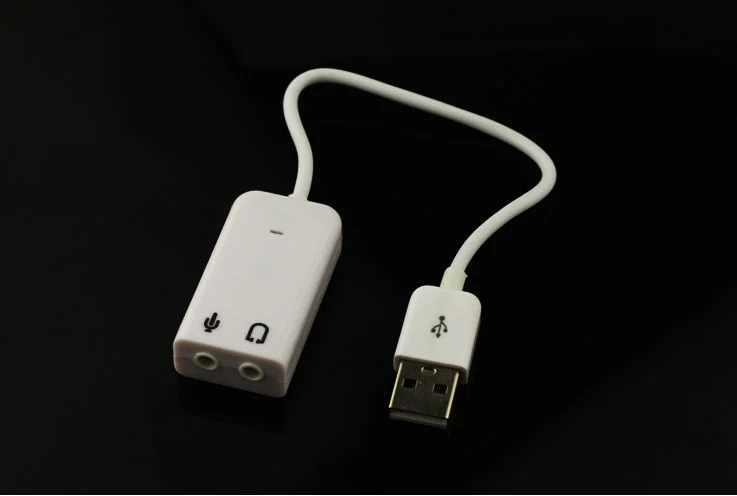 ГОРЯЧАЯ Настольных ПК Windows USB2.0 3D Virtual 7.1 Канальный Звук звуковая Карта Адаптер usb