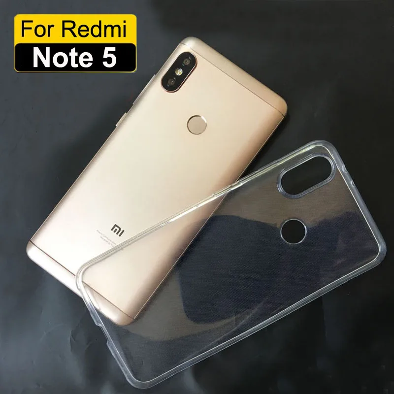 Чехол для Xiaomi Redmi Note 5 чехол противоударный бампер Не оставляющий отпечатков