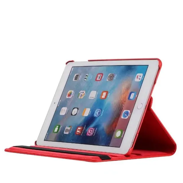 Вращающийся на 360 градусов Чехол для iPad 9,7 pu кожаный чехол для iPad funda планшет откидной защитный чехол A1822 A1893