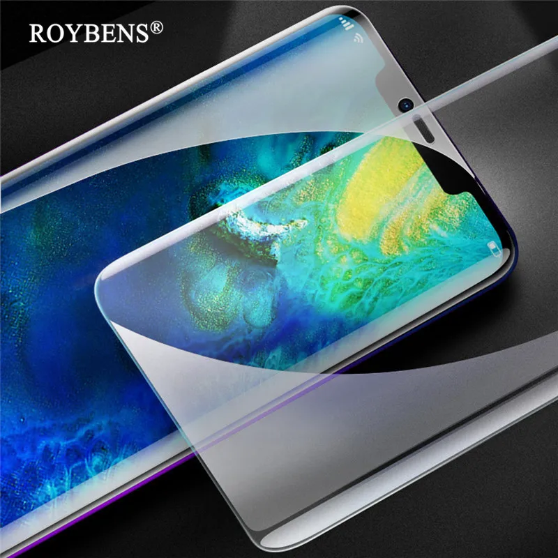 Защитная пленка на весь экран для huawei mate 20 Pro ультратонкая мягкая из ПЭТ 5D
