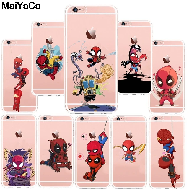 MaiYaCa Человек-паук комиксы возвращение домой для iPhone 4S SE 5C 5S 6S 7 8 Plus X XR XS MAX