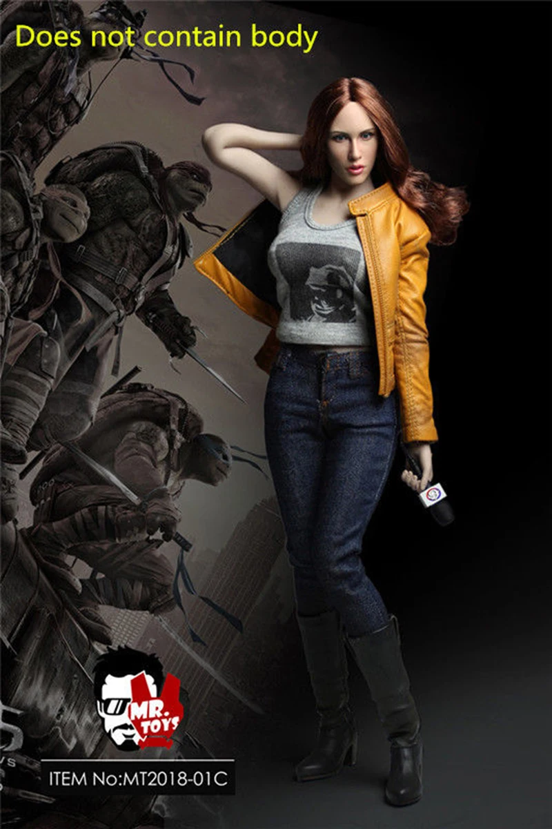 1/6 масштабные женские MR. TOYS MT2018-01 Меган лиса голова резьба и аксессуары для одежды Набор для PH santan тела фигурки