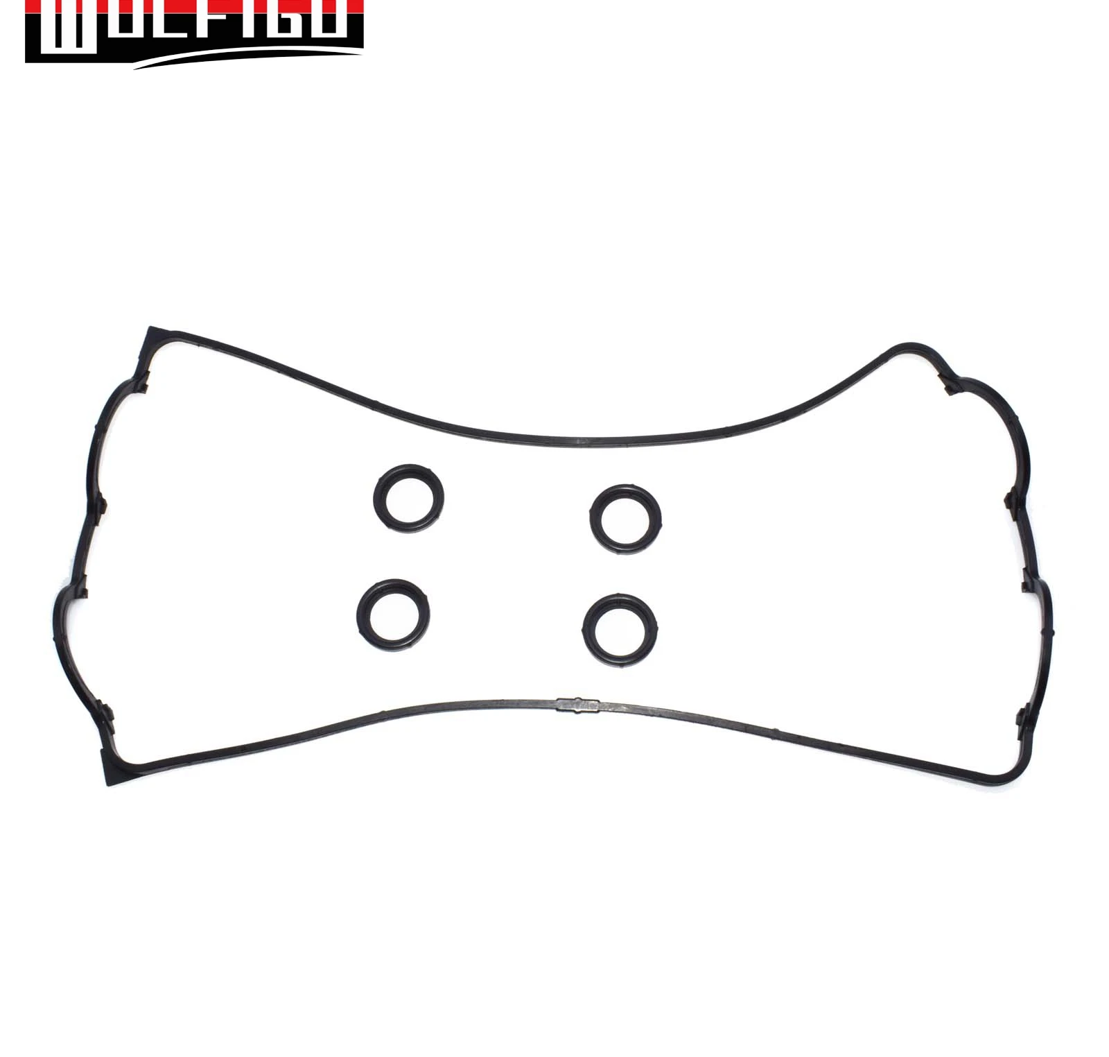 Set 5 pcs WOLFIGO для 1992-2001 Acura Integra GSR Honda Civic прокладка крышки клапана Свеча зажигания пробки уплотнительные прокладки 12341-PR3-000, 12342-PT2-000 - Цвет: Set 5 pcs