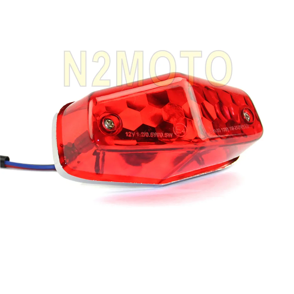 Универсальный фонарь для мотоцикла Lucas 12 В тип лампы стоп сигнал Harley Bobber Chopper кафе