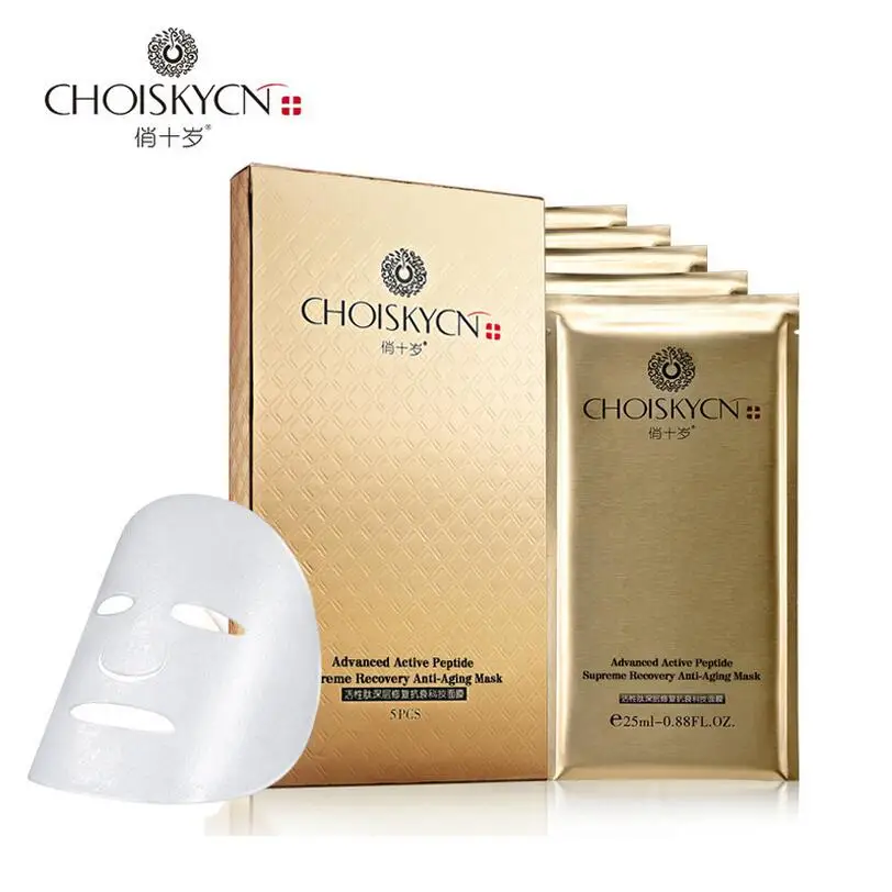 Только оригинальная омолаживающая маска CHOISKYCN Advanced active peptide Supreme Recovery против