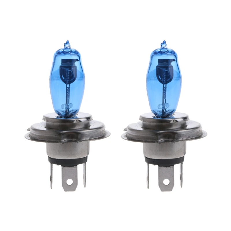 1 Pair H4 60W/55W 12V HOD Xenon H/L Beams Halogen Car Head Light Globe Bulb Lamp
