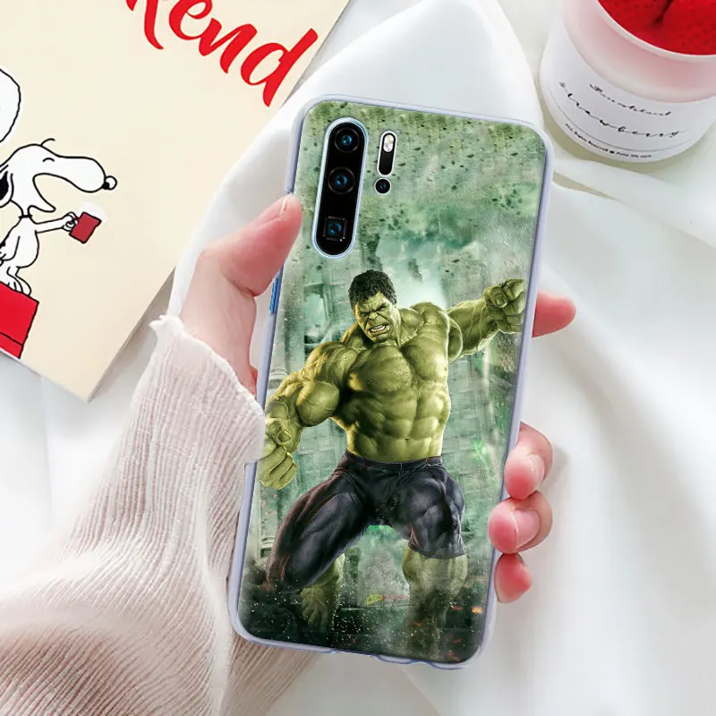 Комикс, супергерой Халк окрашенный Футляр для телефона для huawei P30 Pro P10 P20 P30 Lite P8 P9 Lite P Smart Plus чехол