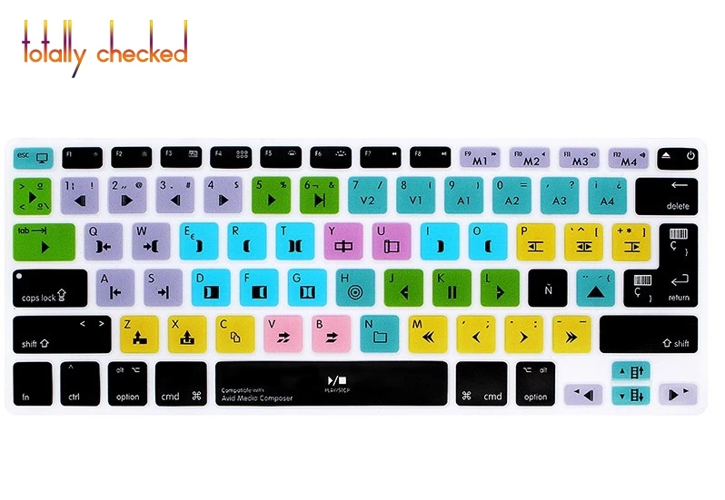 Клавиатура Avid Media player 4 8 силиконовая крышка с горячей клавишей испанской