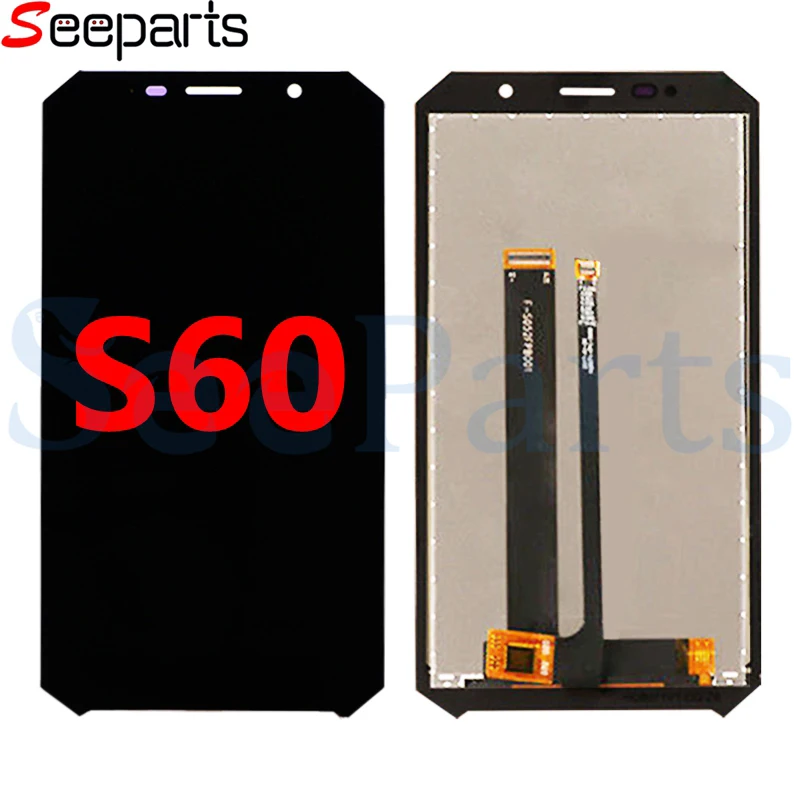 

For Doogee S60 LCD Display Touch Screen 100% Original Tested LCD Digitizer Glass Panel Replacement For Doogee S60 LCD Display